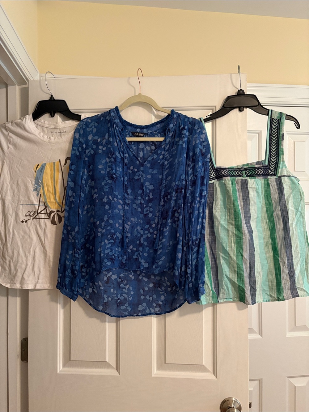 3 Lucky brand tops